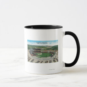 Aerial View of New Milwaukee County Stadium Mug