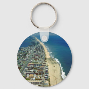 Aerial View of Ocean City Maryland Key Ring