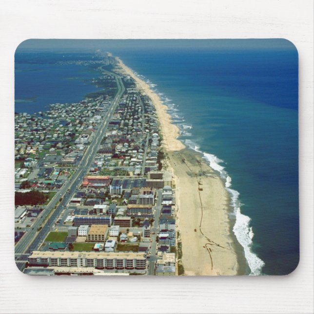 Aerial View of Ocean City Maryland Mouse Mat (Front)