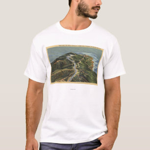 Aerial View of Point Loma T-Shirt