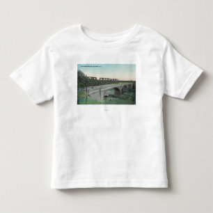 Aerial View of Putah Creek BridgeWinters, CA Toddler T-Shirt