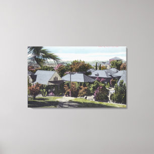 Aerial View of Residence SectionOroville, CA Canvas Print