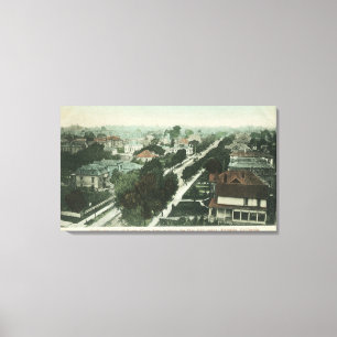 Aerial View of Santa Clara AveAlameda, CA Canvas Print