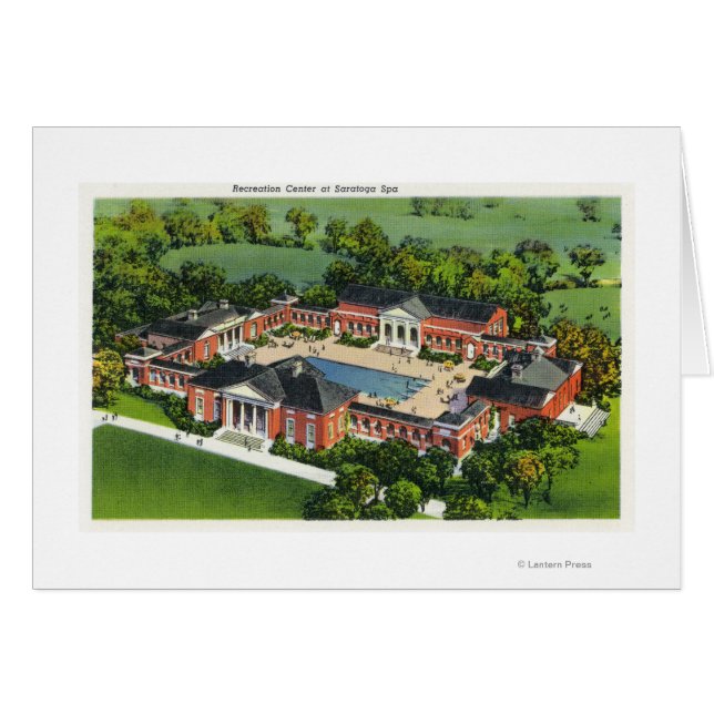 Aerial View of Saratoga Spa Recreation Centre (Front Horizontal)