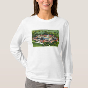 Aerial View of Saratoga Spa Recreation Centre T-Shirt