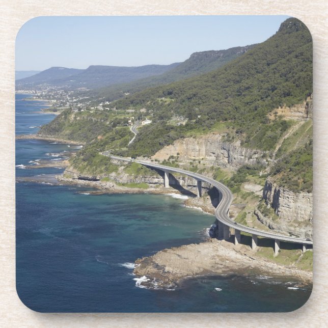 Aerial view of Sea Cliff Bridge near Wollongong, 2 Coaster (Front)