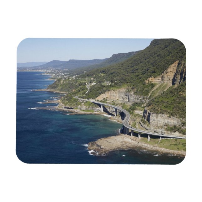 Aerial view of Sea Cliff Bridge near Wollongong, 2 Magnet (Horizontal)
