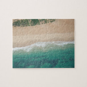 Aerial view of Sea view Beach, Port Elizabeth, Jigsaw Puzzle