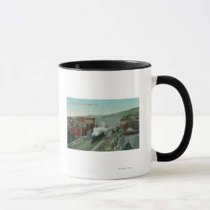 Aerial View of Shattuck Ave SP Train Mug