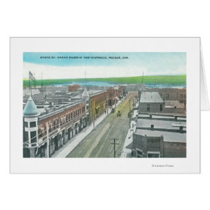 Aerial View of State Street and Snake River