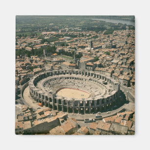 Aerial view of the amphitheatre magnet