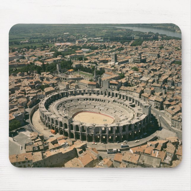 Aerial view of the amphitheatre mouse mat (Front)