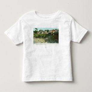 Aerial View of the Bathing Beach Toddler T-Shirt