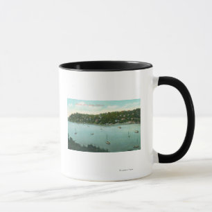 Aerial View of the BayBelvedere, CA Mug