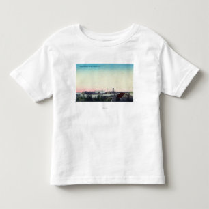 Aerial View of the Bowers Rubber Works Toddler T-Shirt