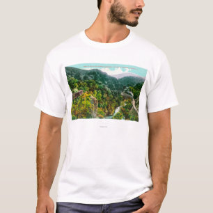 Aerial View of the Canyon, Southern Pacific Trai T-Shirt