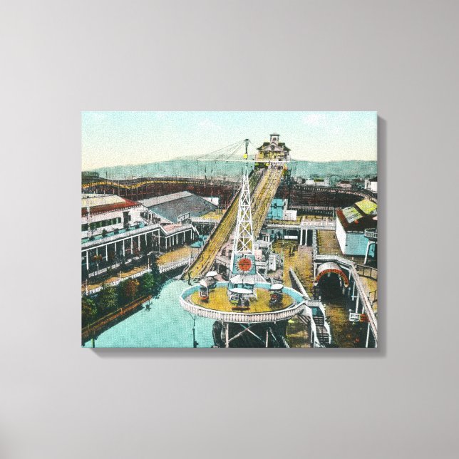 Aerial View of the Chutes Canvas Print (Front)