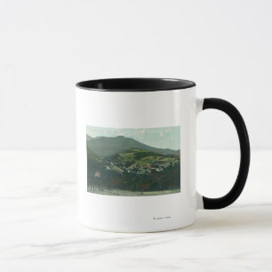 Aerial View of the City and Mt. Tamalpais Mug