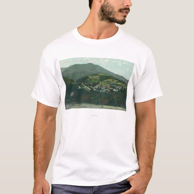 Aerial View of the City and Mt. Tamalpais T-Shirt (Front)