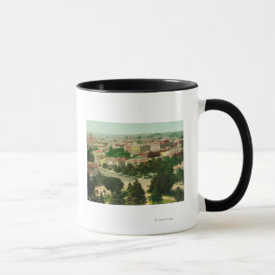 Aerial View of the City Mug