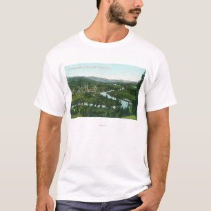 Aerial View of the City on the St. Joe River T-Shirt