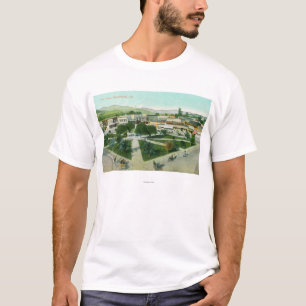 Aerial View of the City PlazaHealdsburg, CA T-Shirt
