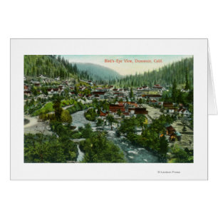 Aerial View of the CityDunsmuir, CA
