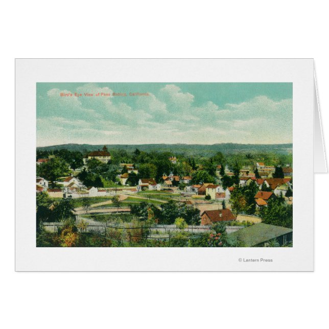 Aerial View of the CityPaso Robles, CA (Front Horizontal)