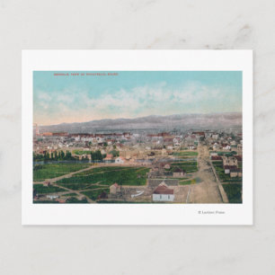 Aerial View of the CityPocatello, ID Postcard