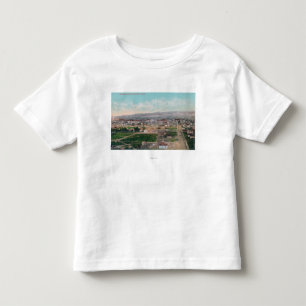 Aerial View of the CityPocatello, ID Toddler T-Shirt
