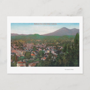 Aerial View of the CitySan Rafael, CA Postcard