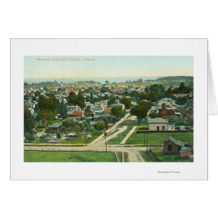 Aerial View of the CitySanta Cruz, CA