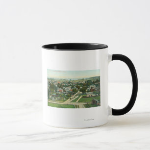 Aerial View of the CitySanta Cruz, CA Mug