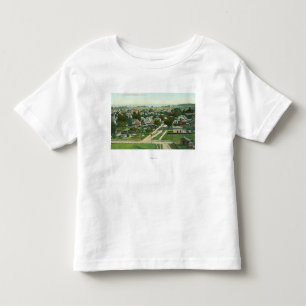 Aerial View of the CitySanta Cruz, CA Toddler T-Shirt