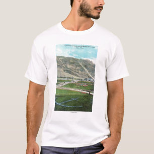 Aerial View of the Columbia GardensButte, MT T-Shirt