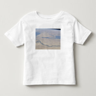 Aerial view of the Egypt and the Sinai Peninsul Toddler T-Shirt