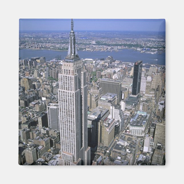 Aerial view of the Empire State Building and Magnet (Front)