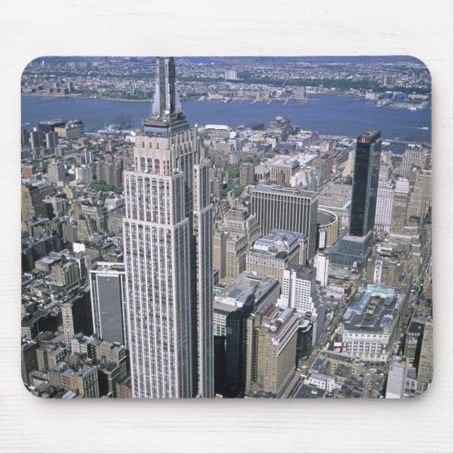 Aerial view of the Empire State Building and Mouse Mat (Front)