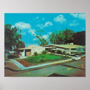 Aerial View of the Golden Tee Resort Lodge Poster