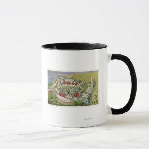 Aerial View of the Irish Village Mug