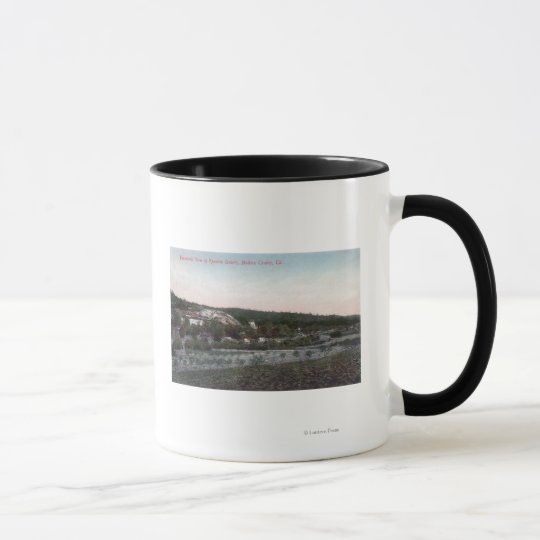 Aerial View of the Knowles Granite Quarry Mug