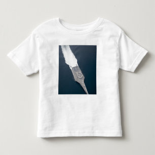Aerial view of the littoral combat ship toddler T-Shirt