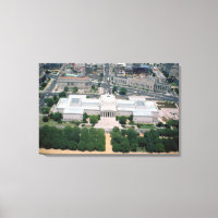 Aerial view of the National Gallery of Art