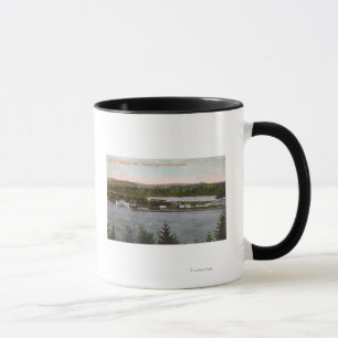 Aerial View of the Oaks Amusement Park Mug
