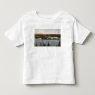 Aerial View of the Oaks Amusement Park Toddler T-Shirt