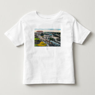 Aerial View of the PikeLong Beach, CA Toddler T-Shirt