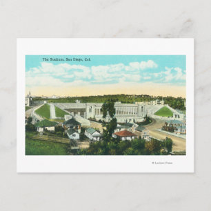 Aerial View of the StadiumSan Diego, CA Postcard