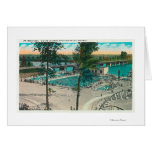 Aerial View of the Swimming Area