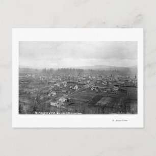 Aerial View of the Town 15 Postcard