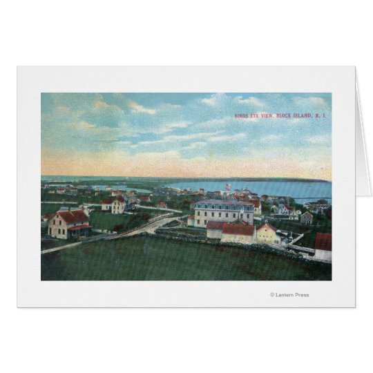 Aerial View of the Town 2 Card